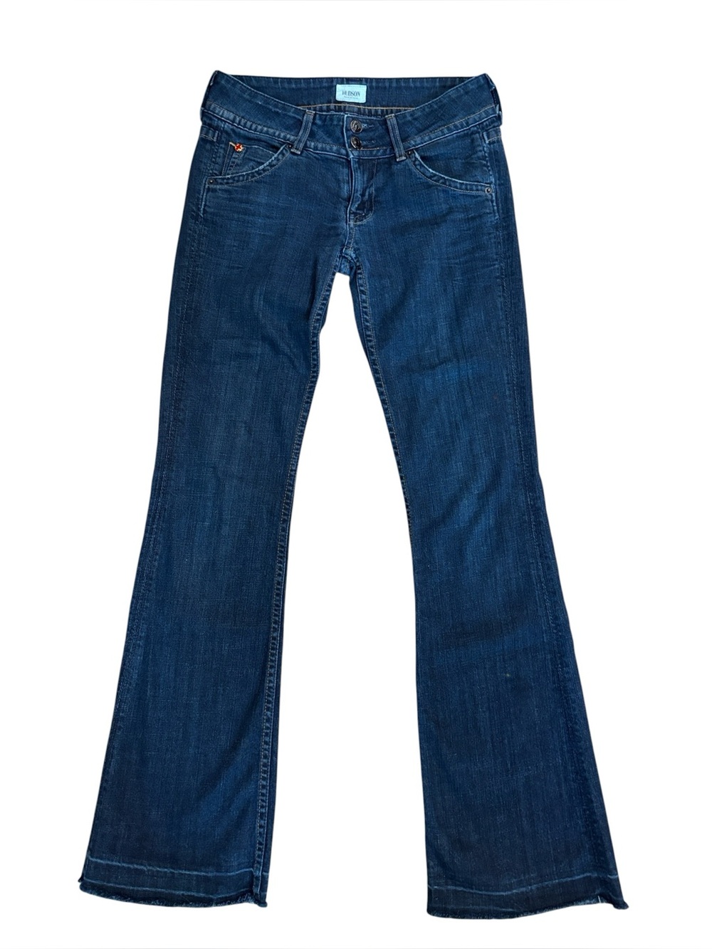 Hudson Low Rise Boot Cut Blue Jean Size 26 Style W170DHK - Picture 3 of 9
